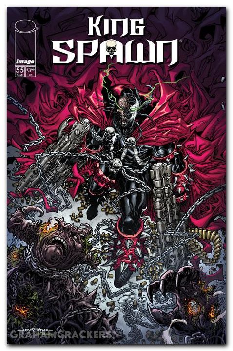 King Spawn #55 cover a