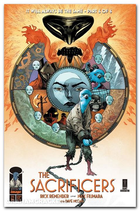 Sacrificers #21 cover a