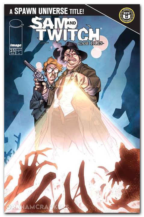 Sam And Twitch Case Files #25 (2024) cover a