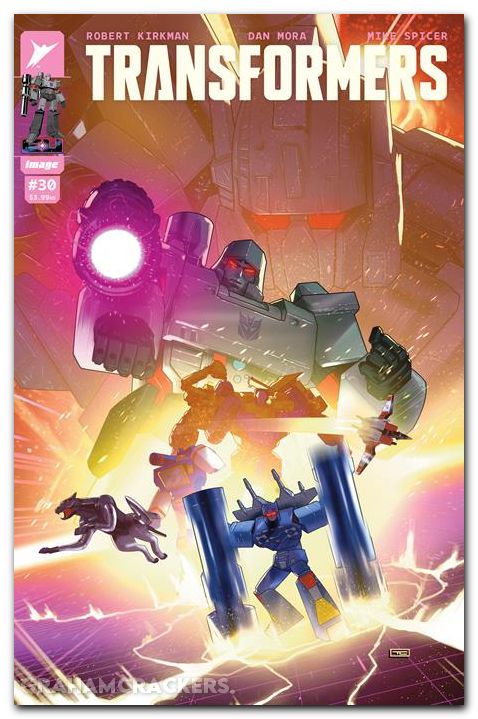 Transformers #30 (2023) cover d clarke variant