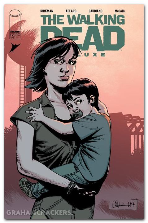 Walking Dead Deluxe #132 cover b adlard variant