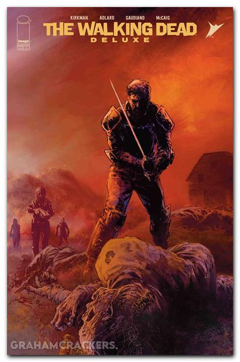 Walking Dead Deluxe #132 cover c gaudiano variant
