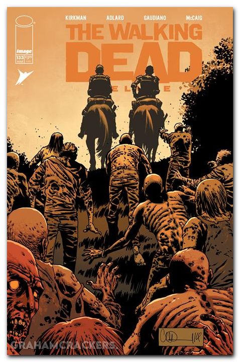 Walking Dead Deluxe #133 cover b adlard variant