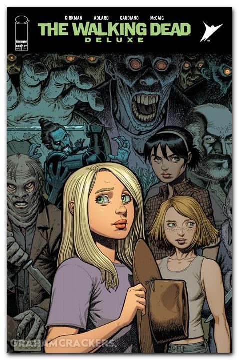 Walking Dead Deluxe #133 cover d adams variant