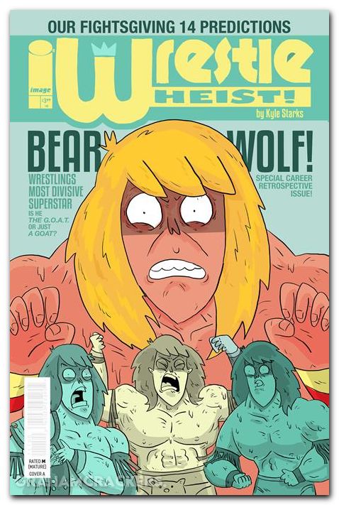 Wrestle Heist #4 (2025) cover a