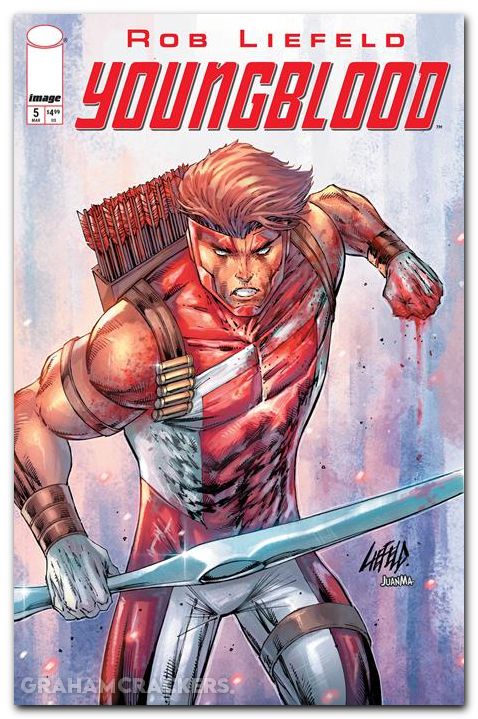 Youngblood #5 (2025) cover b liefeld variant