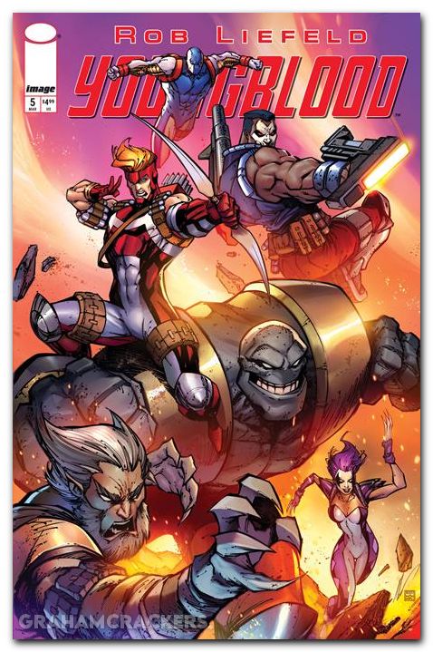 Youngblood #5 (2025) cover d garza variant