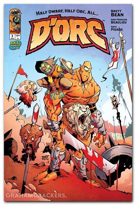DORC #2 (2026) cover c bean invincible team up variant