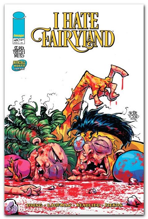 I Hate Fairyland #49 (2022) cover d young invincible team up variant
