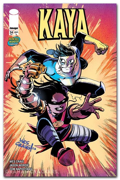 Kaya #34 cover c craig invincible team up variant