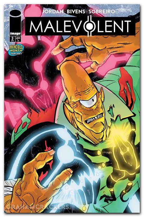 Malevolent #3 (2026) cover b bivens invincible team up variant