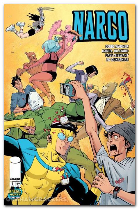 Narco #1 (2026) cover d hillyard invincible team up variant