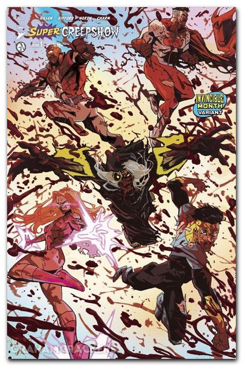 Super Creepshow #1 (2026) cover e gifford invincible team up variant