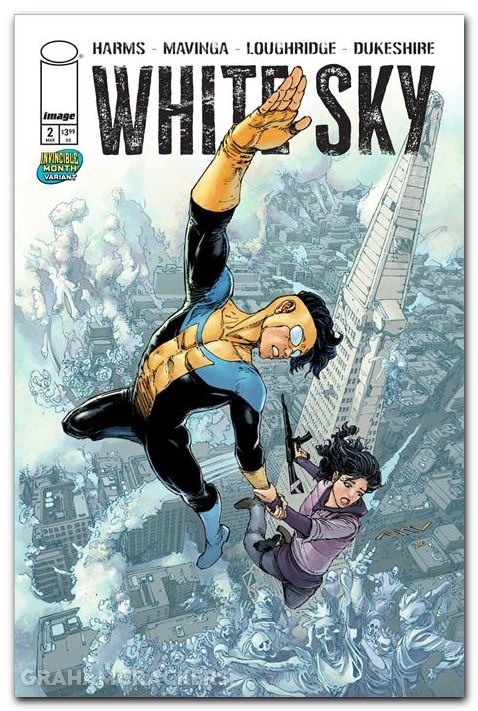 White Sky #2 (2026) cover c mavinga invincible team up variant