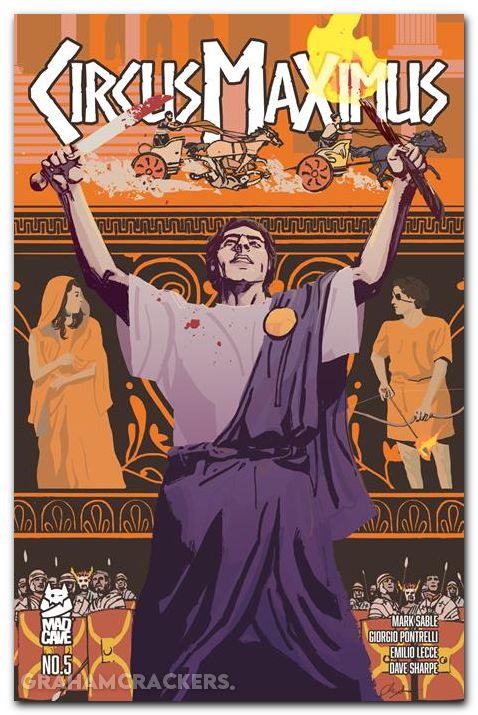 Circus Maximus #5 (2025) cover a