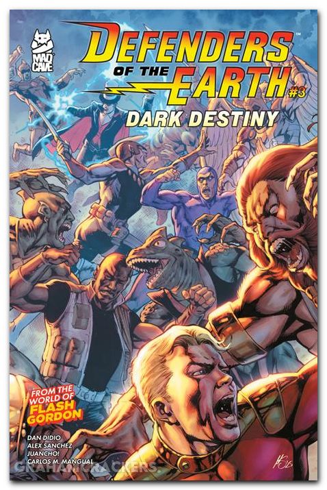 Defenders Of The Earth Dark Destiny #3 (2025) cover a