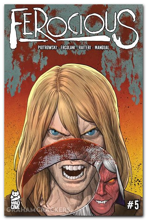 Ferocious #5 (2025) cover a