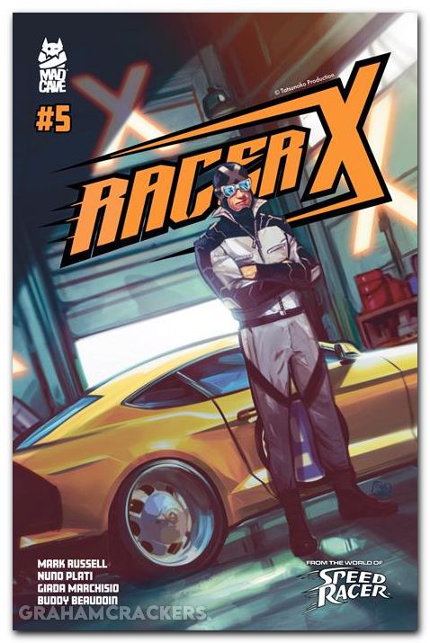Racer X #5 (2025) cover a