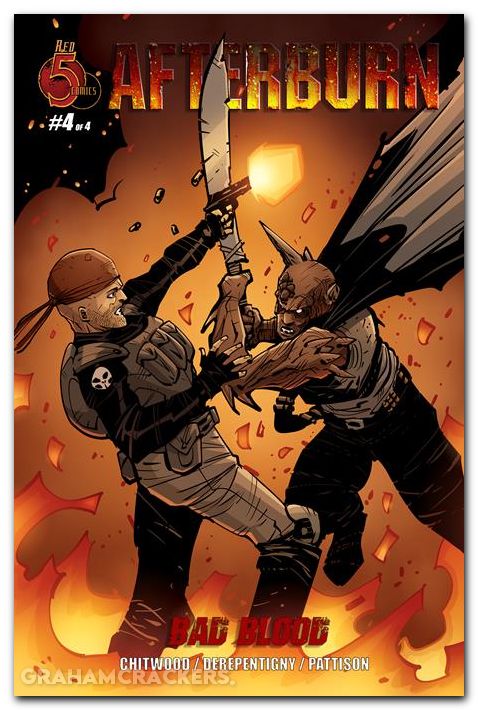 Afterburn Bad Blood #4 (2025) cover a