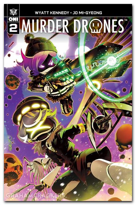 Murder Drones #2 (2026) cover a