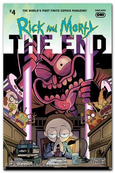 Rick And Morty The End #4 (2025) cover b little variant