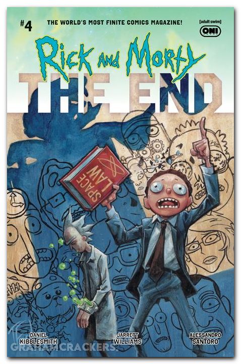 Rick And Morty The End #4 (2025) cover d fowler variant