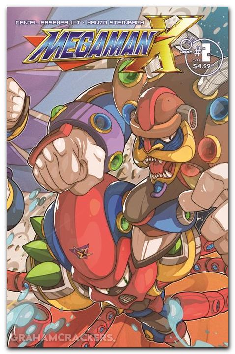 Mega Man X #2 (2026) cover b huang variant