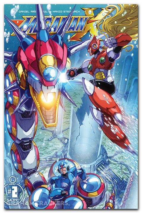 Mega Man X #2 (2026) cover c milne variant