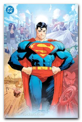 Summer Of Superman Special #1 (2025) cover f jimenez foil variant