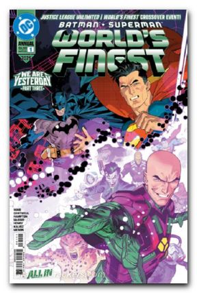 Batman Superman Worlds Finest Annual #1 (2025) cover a