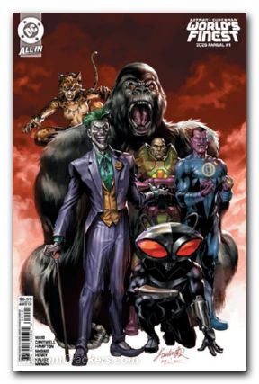 Batman Superman Worlds Finest Annual #1 (2025) cover c larroca variant