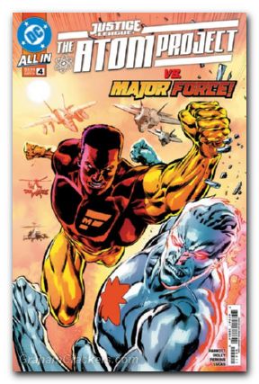 Justice League The Atom Project #4 (2025) cover a