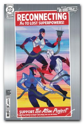 Justice League The Atom Project #4 (2025) cover c wada variant