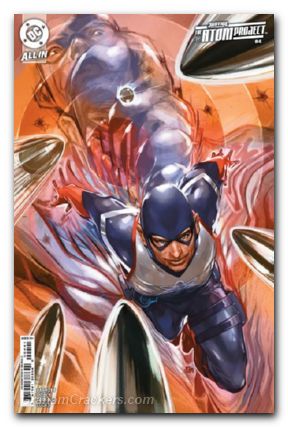 Justice League The Atom Project #4 (2025) cover d aguillo variant