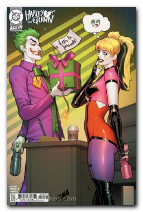 Harley Quinn #50 (2021) cover d nakayama april fools variant
