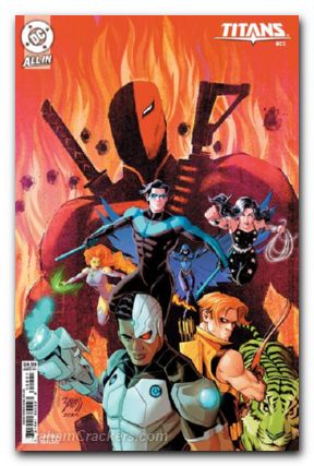 Titans #22 (2023) cover c bayliss variant