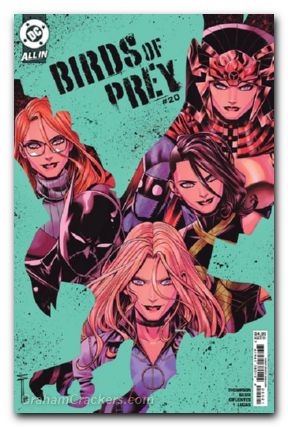 Birds Of Prey #20 (2023) cover b acuna variant