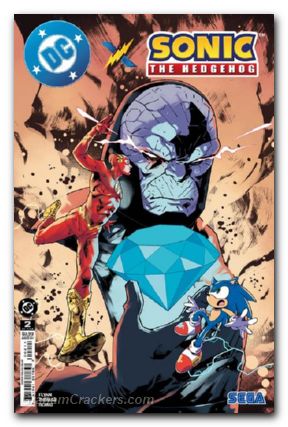 DC X Sonic The Hedgehog #2 (2025) cover a