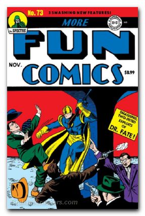 More Fun Comics #73 (1936) 2025 facsimile edition cover b sherman foil variant
