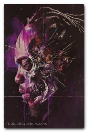 Chamberlains #1 cover g skull metal virgin variant