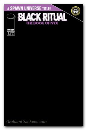 Black Ritual The Book Of Nyx #1 (2025) cover d blank variant