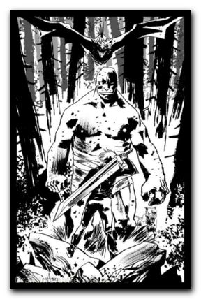 Lost Fantasy #1 cover c casalanguida b&w variant