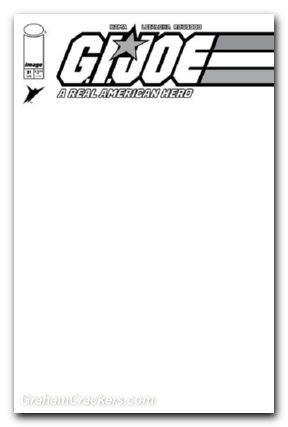 GI Joe A Real American Hero #21 (1982) 2025 silent missions edition cover e blank variant
