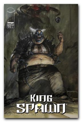 King Spawn #45 cover a