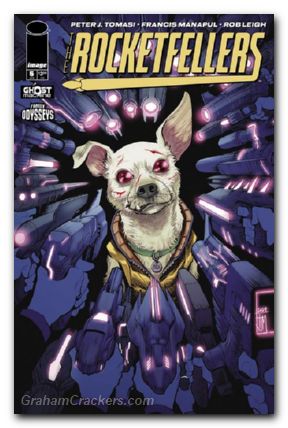 Rocketfellers #5 (2024) cover a