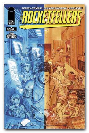 Rocketfellers #5 (2024) cover c peralta variant