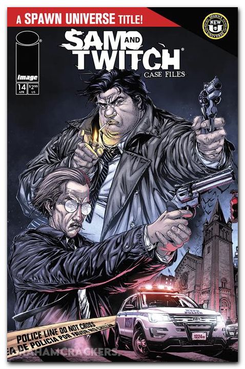 Sam And Twitch Case Files #14 (2024) cover a