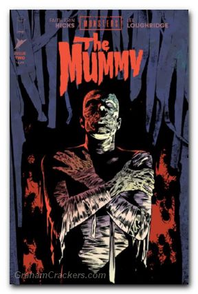 Universal Monsters The Mummy #2 (2025) cover e walsh variant
