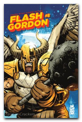 Flash Gordon #8 (2024) cover b homeworld variant