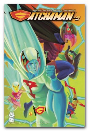 Gatchaman #9 cover a